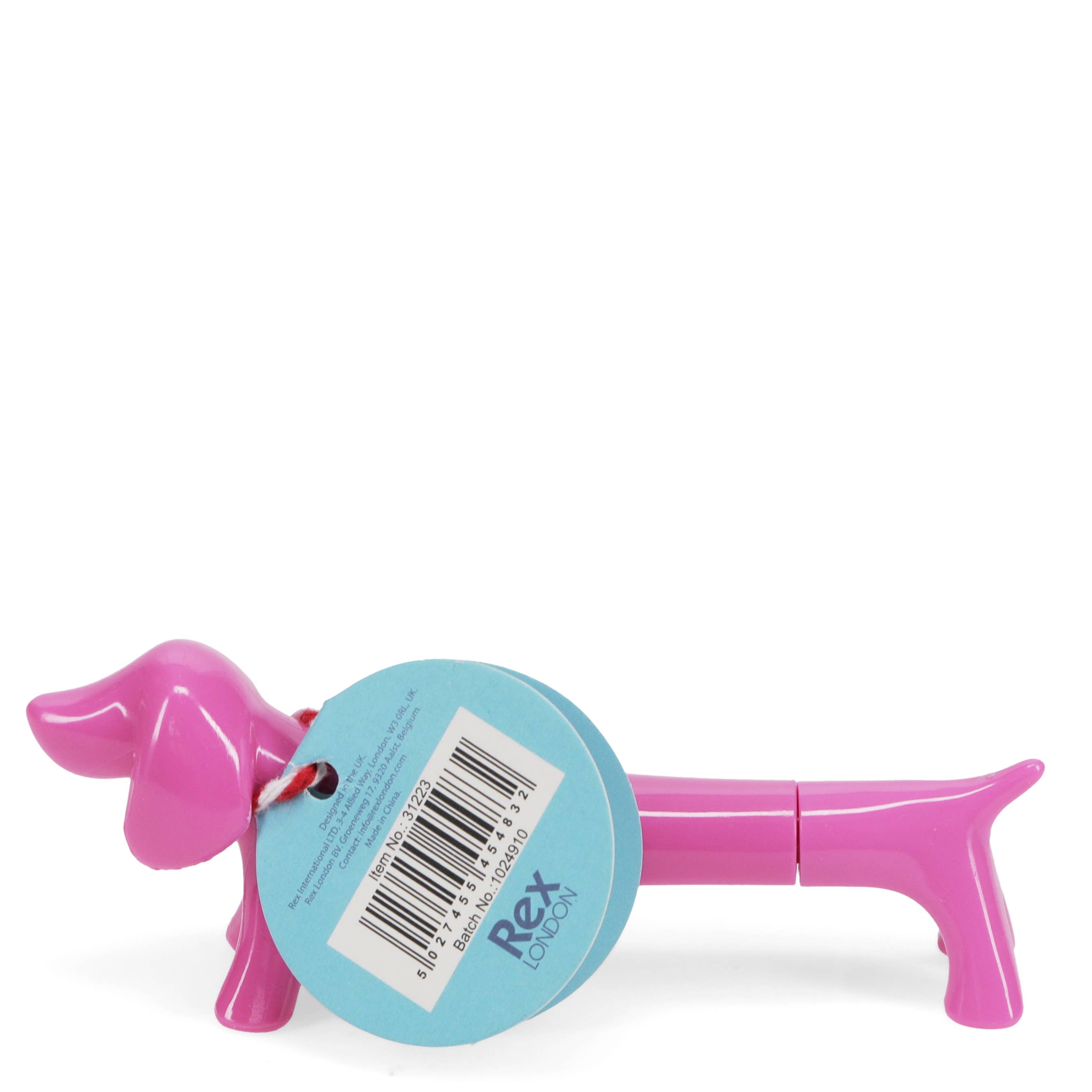 Rex B2B - UK – wholesale Pen – Sausage dog shaped pen - Pink3
