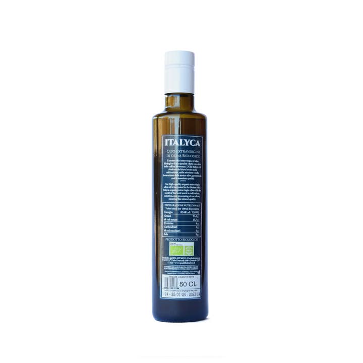 Italyca - Wholesale Olive Oil - ITALYCA ORGANIC EXTRA VIRGIN OLIVE OIL 100% ITALY 50CL1