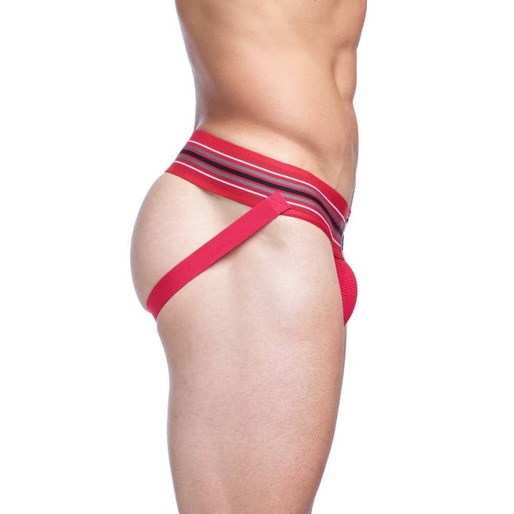 Skull & Bones - Wholesale Underwear - Men's - Locker Room Jock Red