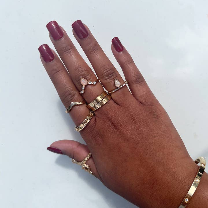 Pretty Pro - Wholesale Press-on/fake nails - Press On False Nails I'm Reddy 24pcs2