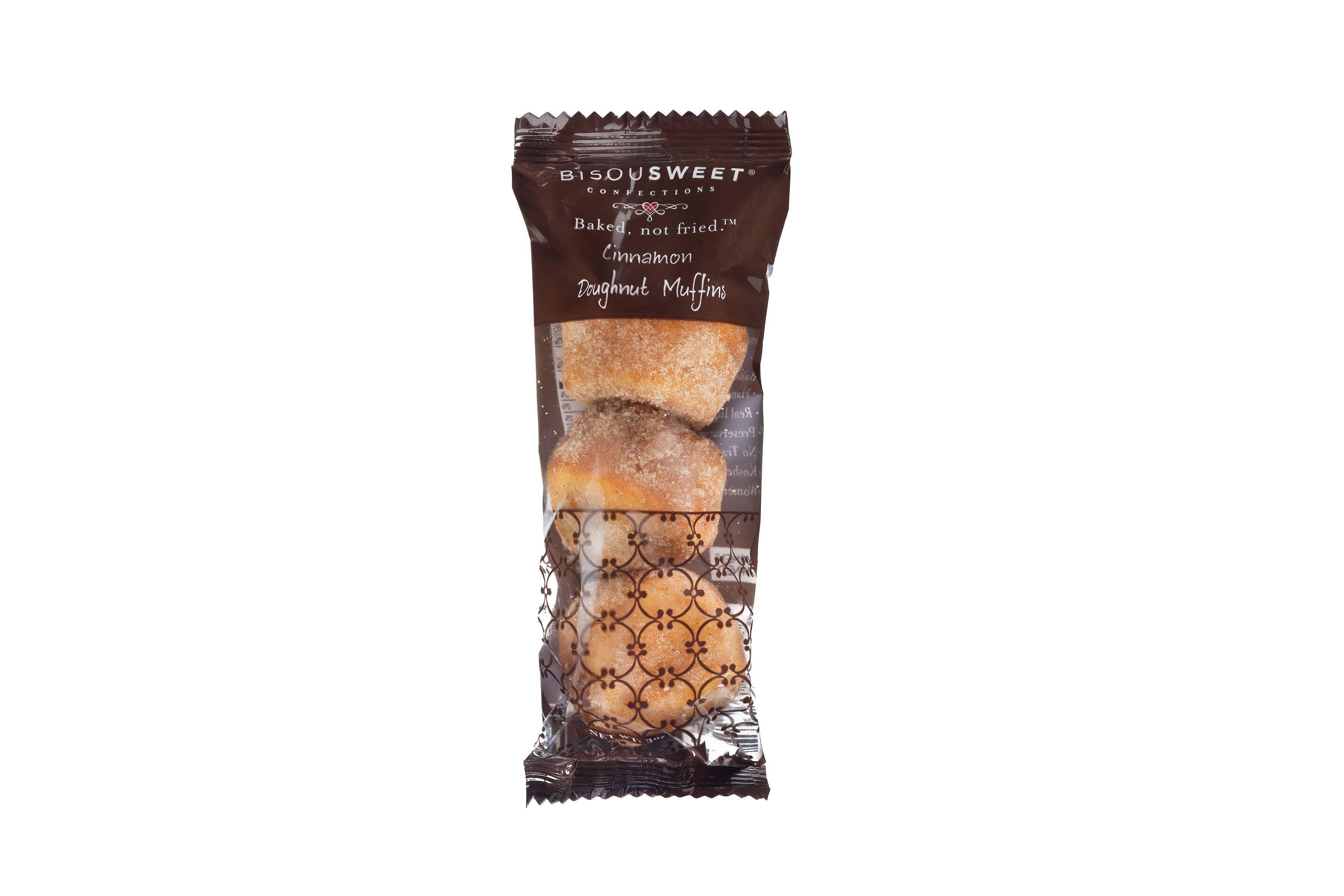 Bisousweet - Wholesale Muffin Mix - Grab n Go Cinnamon Doughnut Muffin 3pk1
