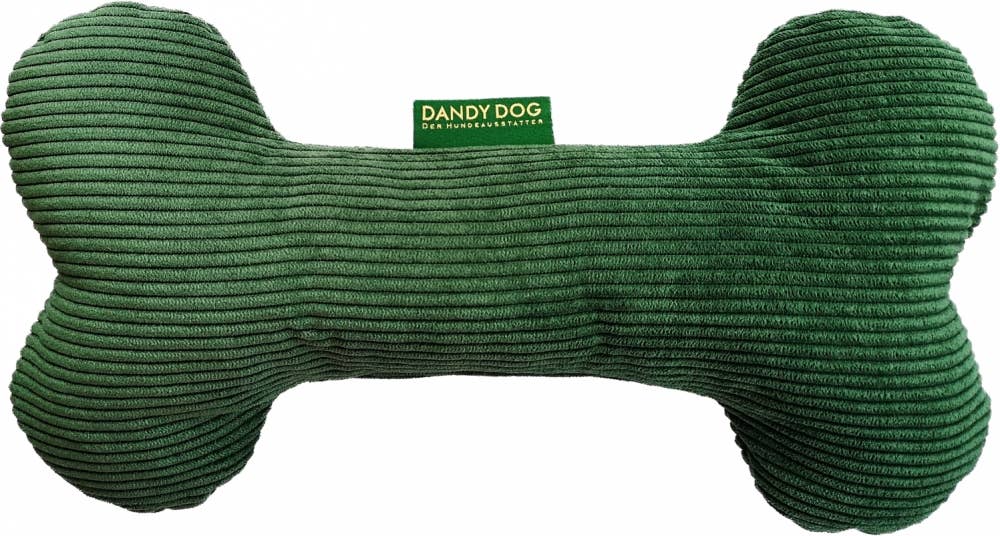 Dandy Dog - Wholesale Pet Plush Toy - Dog - Relax Green Bone Dog Toy1