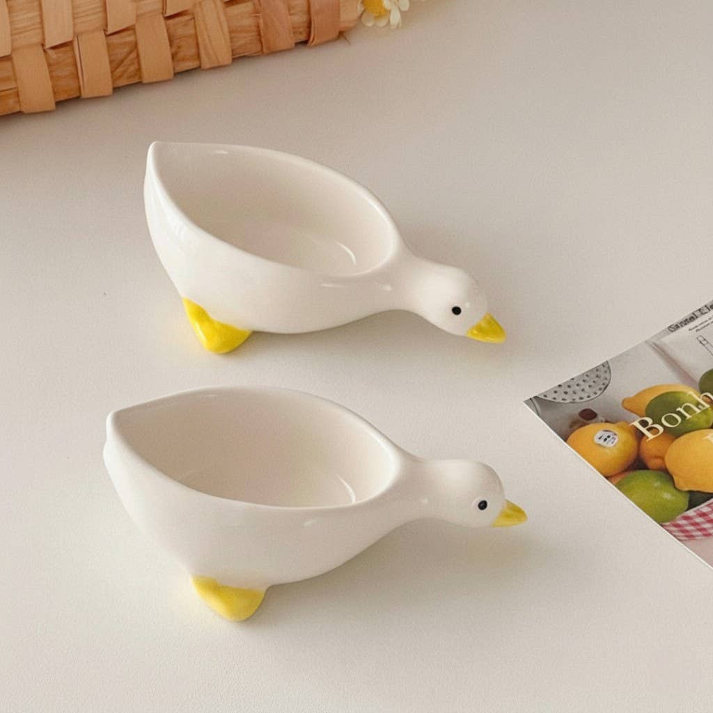 Otterware - Wholesale Condiment/Dip Bowl - Quirky Handcrafted Duck Ceramic Dipping Dish/Bowl3