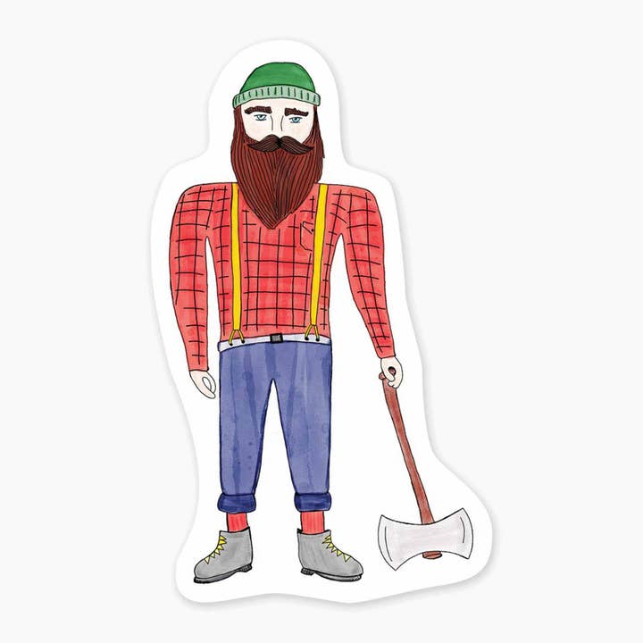 Nice Enough Stickers – Adesivo por atacado – Just Paul - Autocolante de Arte 3"