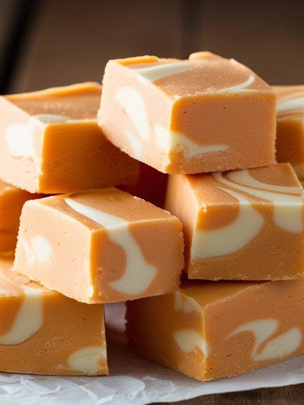Orange Cream Fudge for wholesale by Kokopelli Farm Market