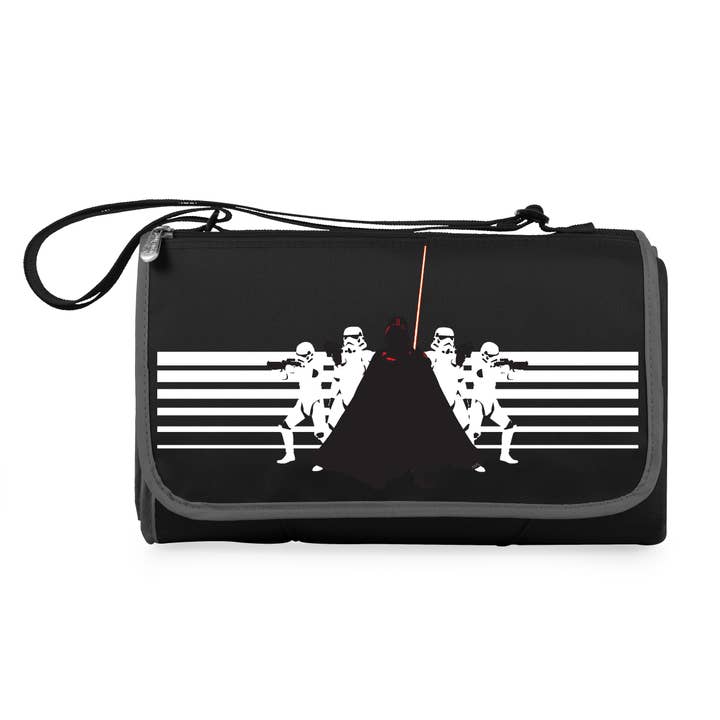 Star Wars Darth Vader Geo Blanket Tote Picnic Blanket for wholesale by Picnic Time Family of Brands