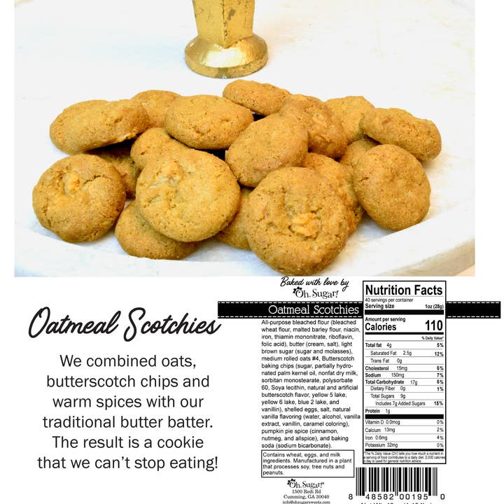 Oh, Sugar! - Wholesale Cookie - Cookies - Christmas Tis the Season to be Jolly - Gallon Jar6