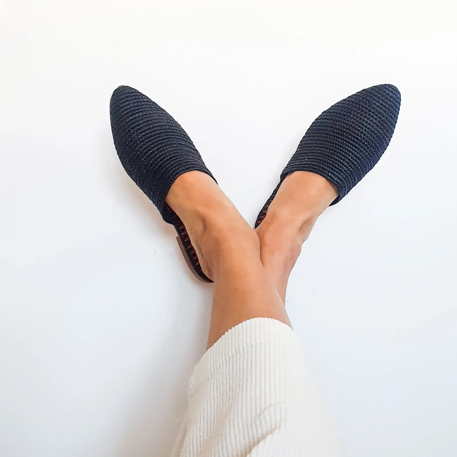 craftberber – wholesale Sandals – Women's – Raffia Sandals Handmade in Morocco, Raffia Shoes Boho Sandal3