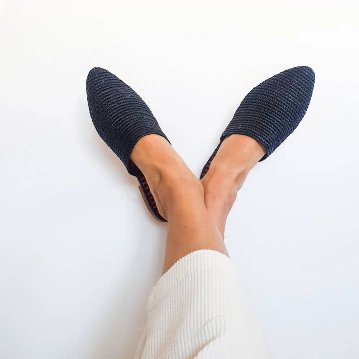 craftberber – wholesale Sandals – Women's – Raffia Sandals Handmade in Morocco, Raffia Shoes Boho Sandal3