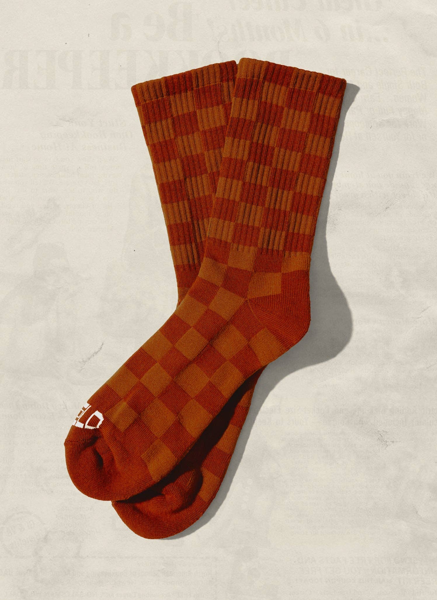 Weld Mfg. - Wholesale Socks - Unisex - Tonal Checkerboard Crew Socks0