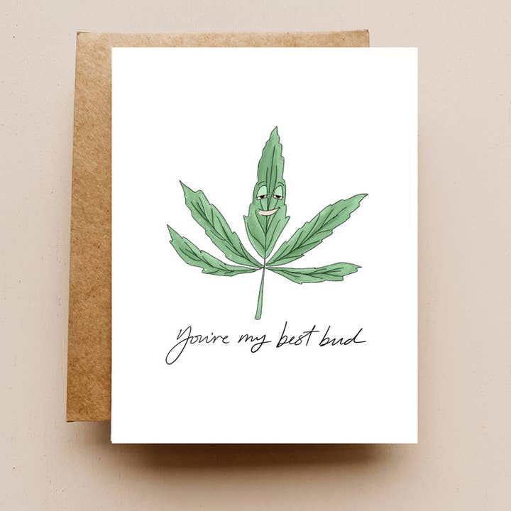 Maddon and Co - Wholesale Vriendschapskaartje - Beste „Bud” -kaart