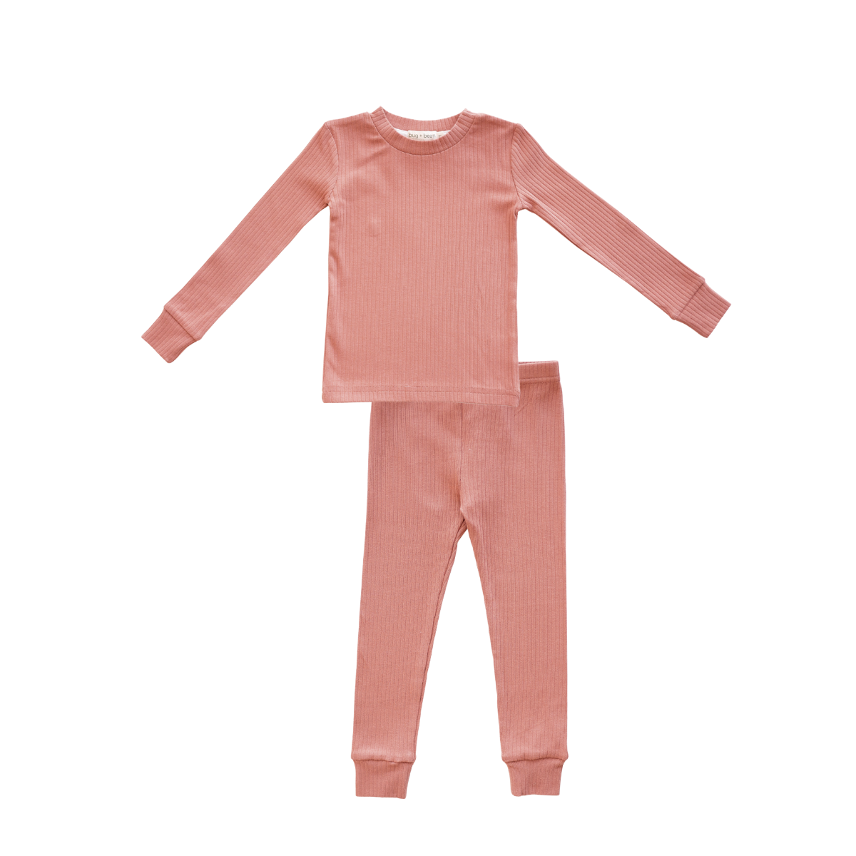 bug + bean kids - Wholesale Loungeset - Kinderen - 2-delige set van biologisch katoen - Terracotta2