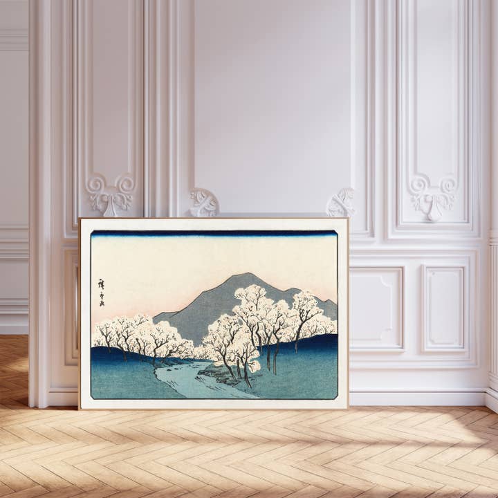 Kumo Art Prints - Vendita all'ingrosso Stampa artistica - Stampa d'Arte Vintage Giapponese di Montagna