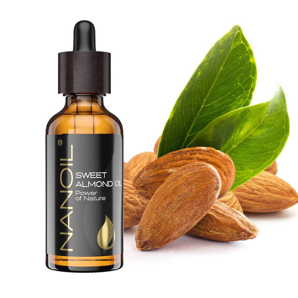 Everett Cosmetics - Wholesale Bath/Body Oil - Nanoil Almond Oil – Organic, Cold-Pressed and Unrefined0