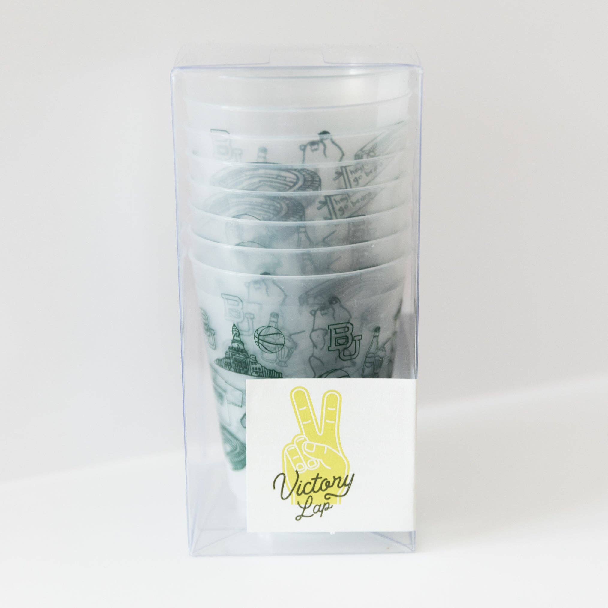 Victory Lap - Wholesale Disposable Cup - Baylor Shatterproof Cups - Set of 81