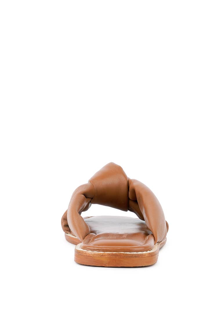 Rag Company - Wholesale Flats - Women's - CHUBS Puffy Strap Sliders Flat8