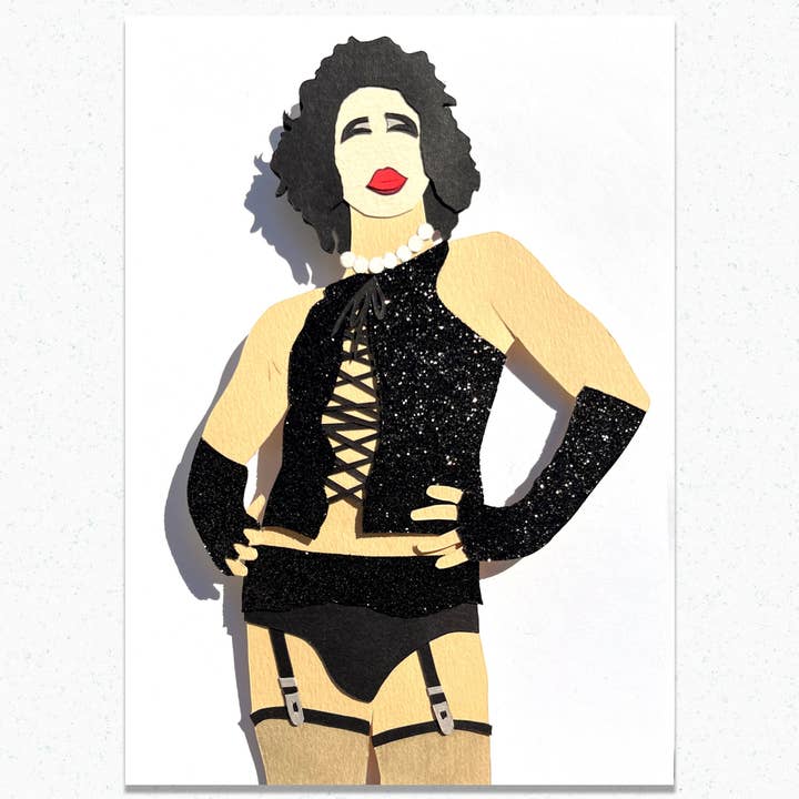 Frank N. Furter: Rocky Horror Art Print for wholesale by Paper for the People
