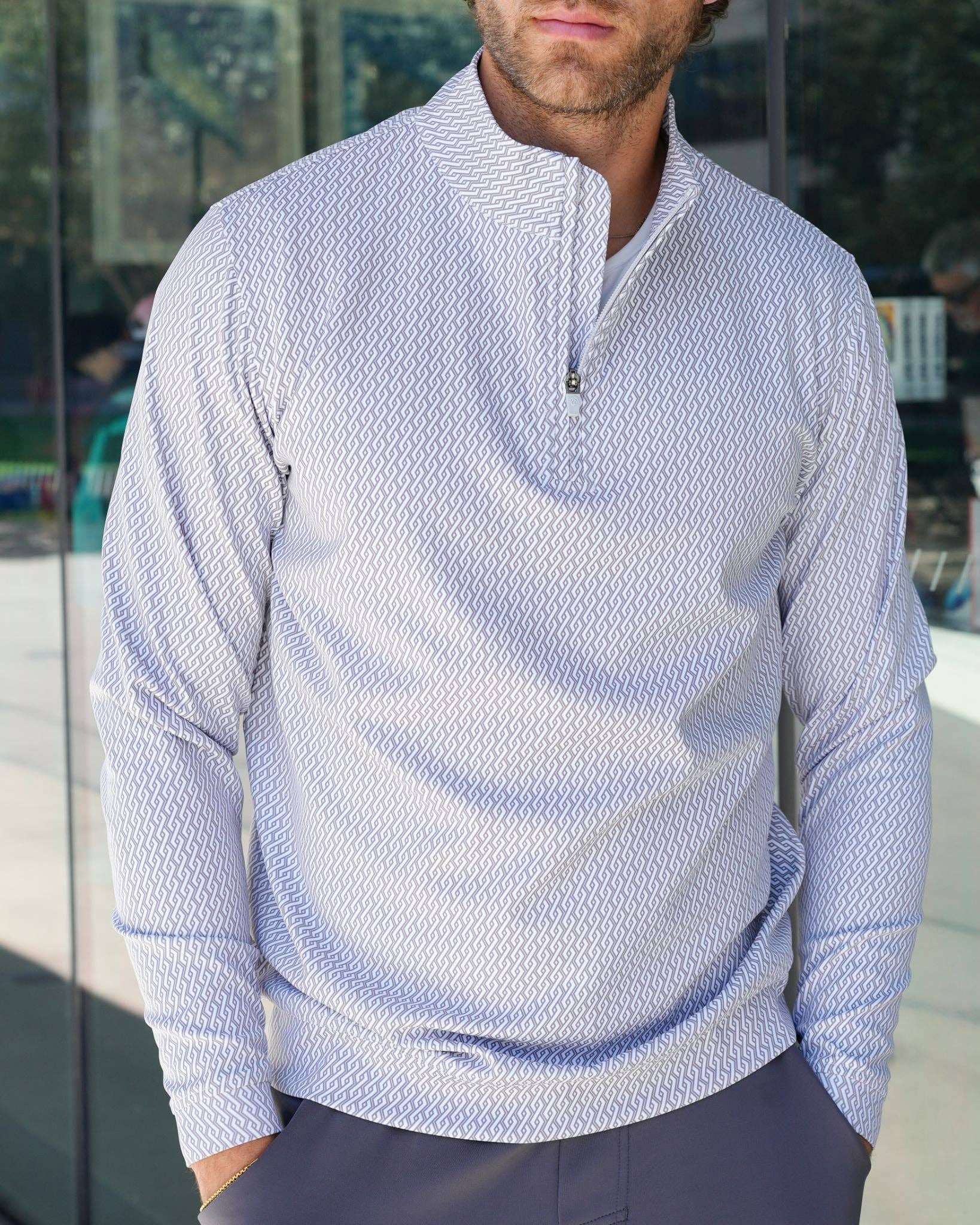 USA Palm - Wholesale Sweatshirt - Unisex - Cloud 1/4 Zip24