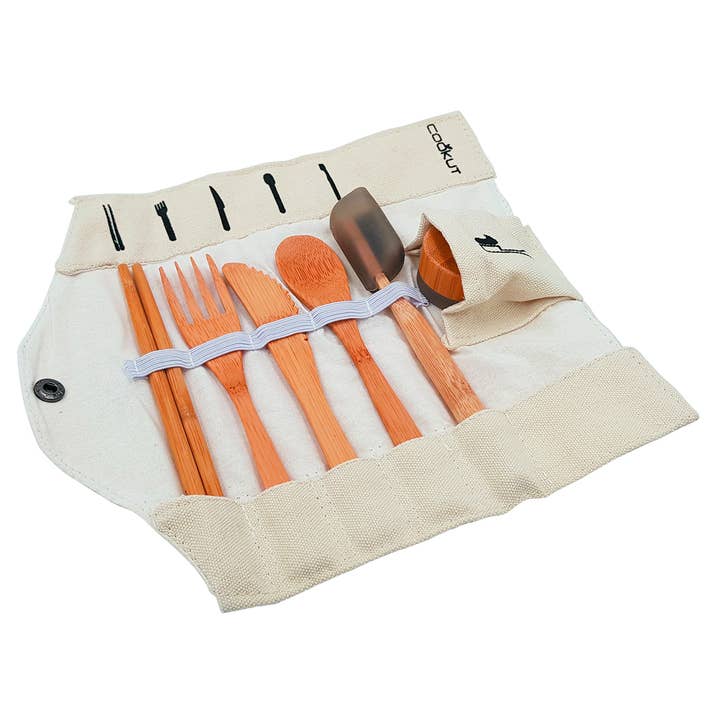 Cookut - Bamboo eating set BAM BAM - CDU for wholesale by Forma House