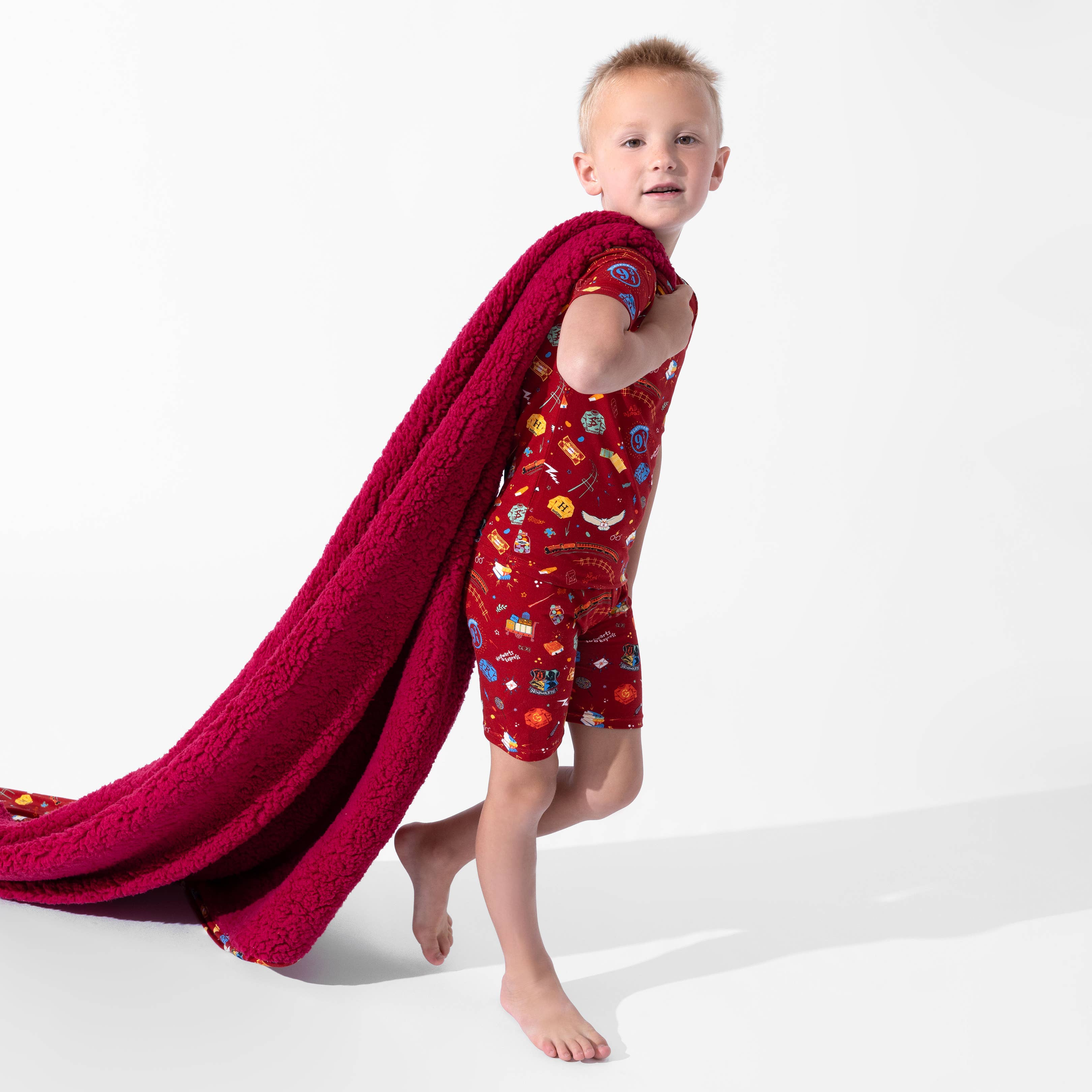 Bellabu Bear - Wholesale Bedding Blanket - Kids & Baby - Harry Potter Hogwarts Express Bamboo Blanket8