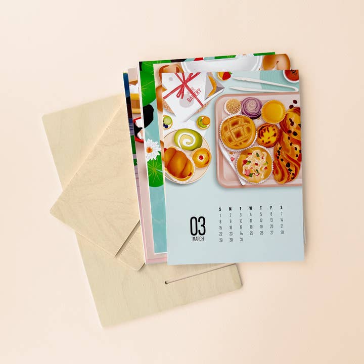 I'll Know It When I See It - Wholesale Calendar - 2026 everyday Asian scenes 12 month calendar with stand3