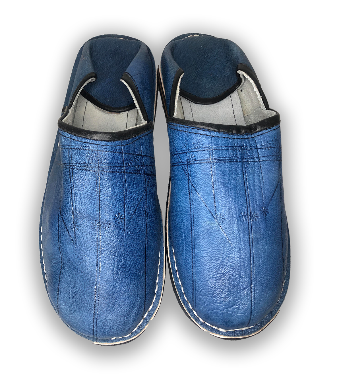 Marrakech Bazaar – Chinelos - Homem por atacado – Chinelos masculinos artesanais de couro marroquino4