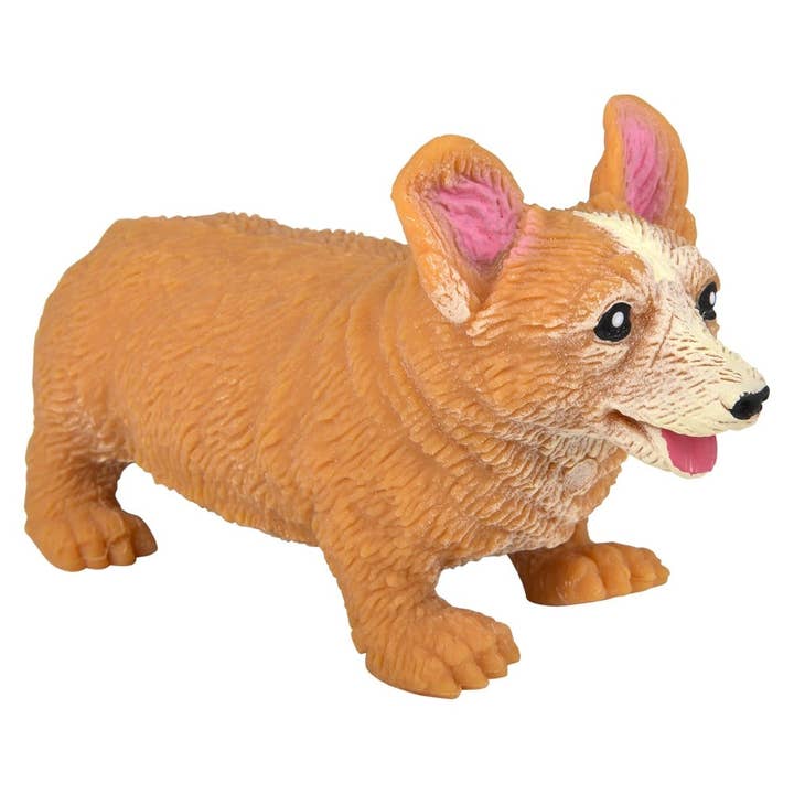 La Luna Bella - Toys - Wholesale Squishy Toy - Kids & Baby - 4" STRETCHY, SQUISH CORGI LLB Squishy Toys