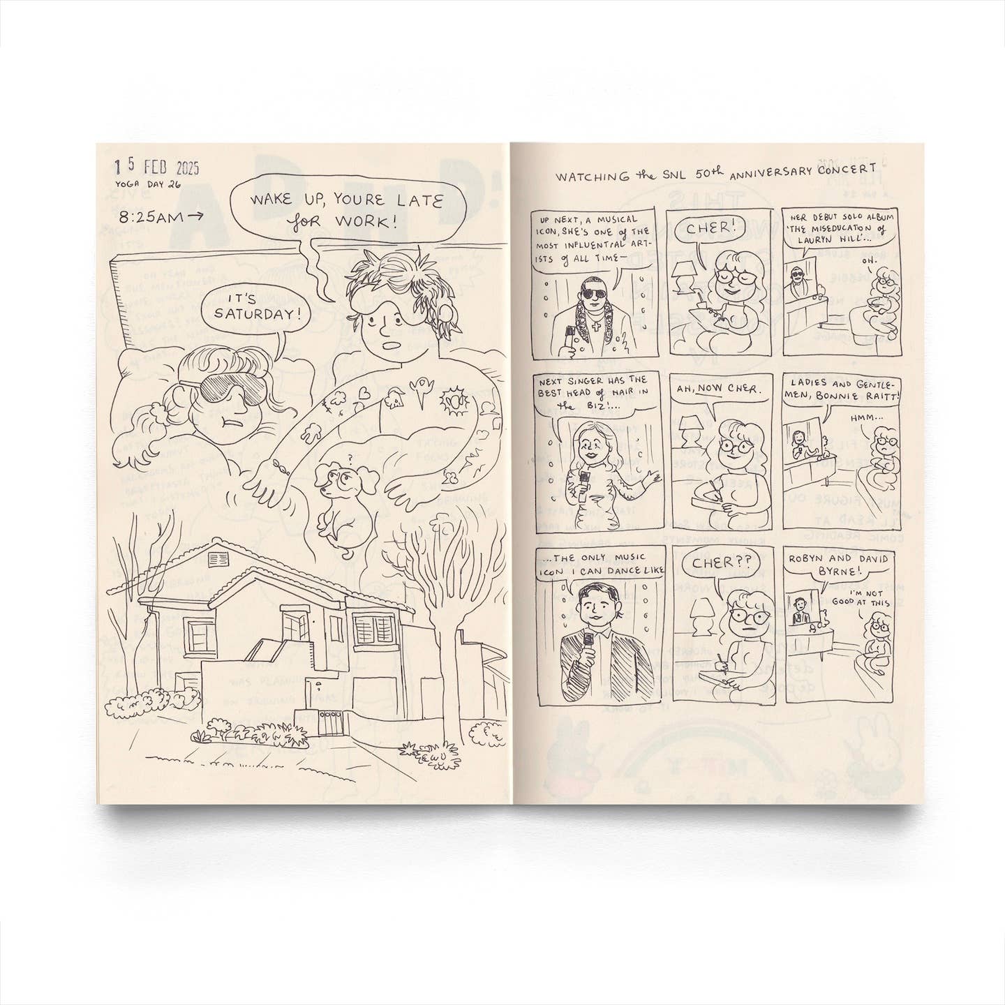 Sio Gallagher - Wholesale Coloring & Activity Book - Adult - PAD page-a-day drawings zine Vol. 23