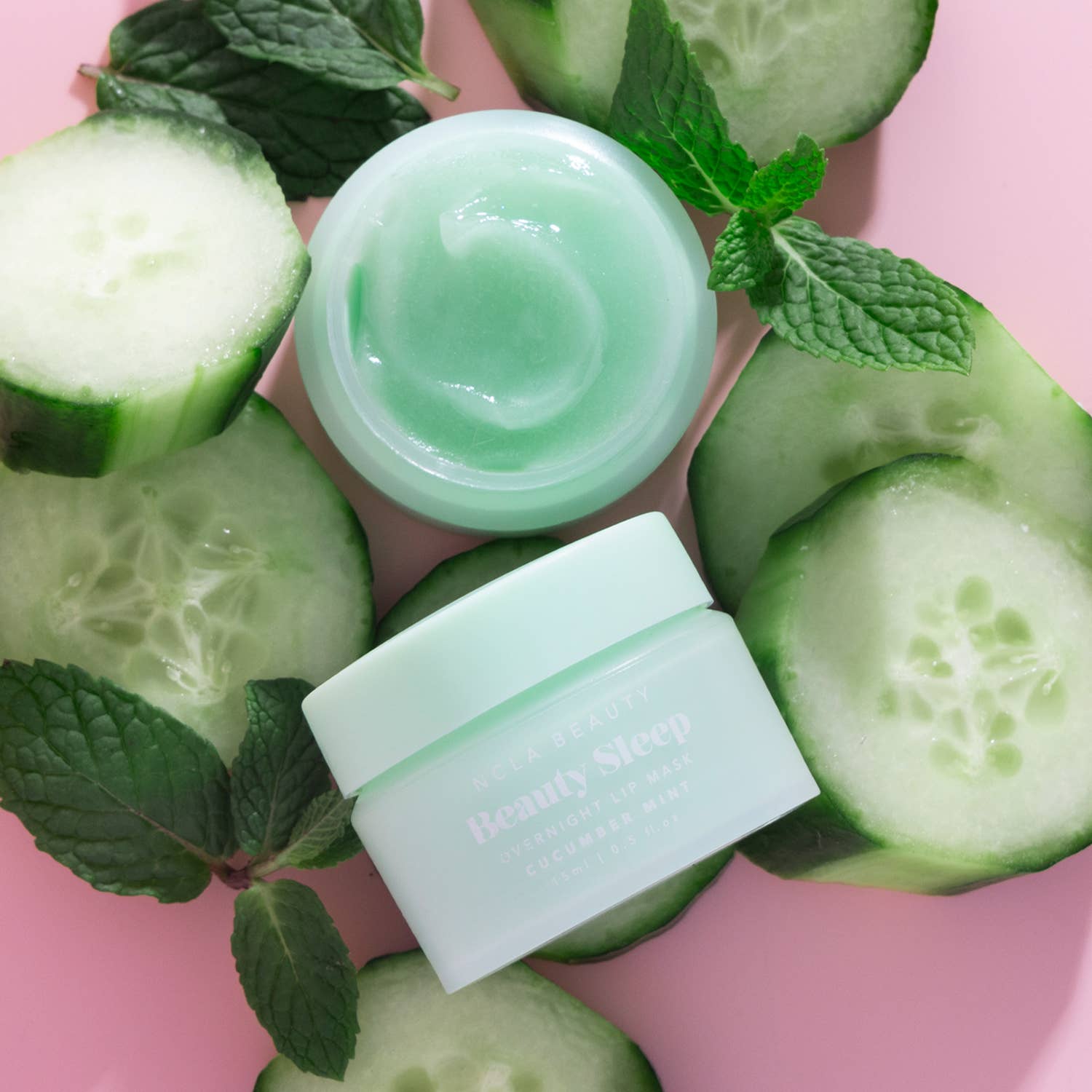 NCLA Beauty - Wholesale Lip Treatment/Mask - Beauty Sleep Overnight Lip Mask - Cucumber Mint2