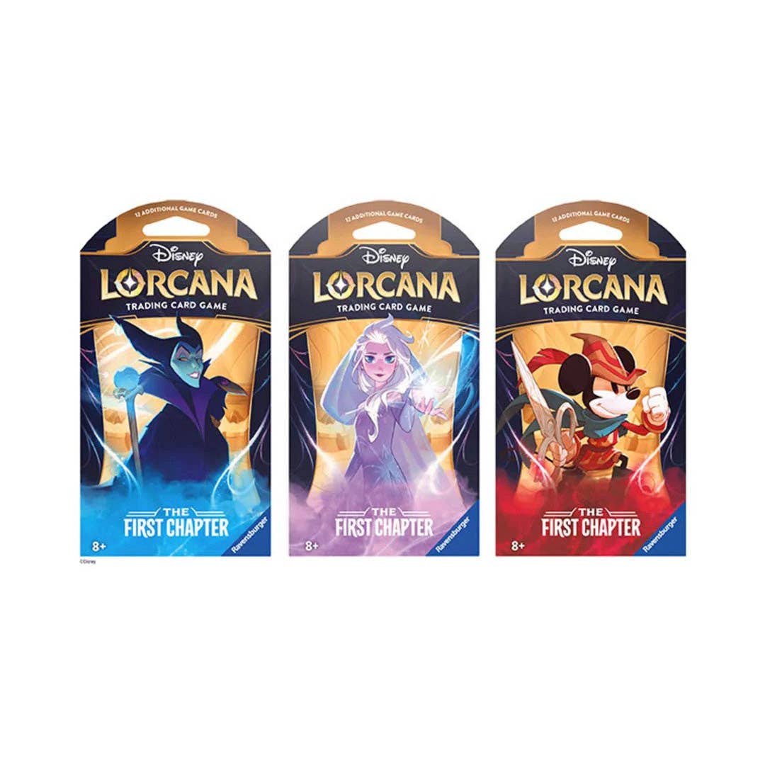 Cardshouse - Wholesale Card Game - Disney Lorcana: The First Chapter Sleeved Booster Pack1