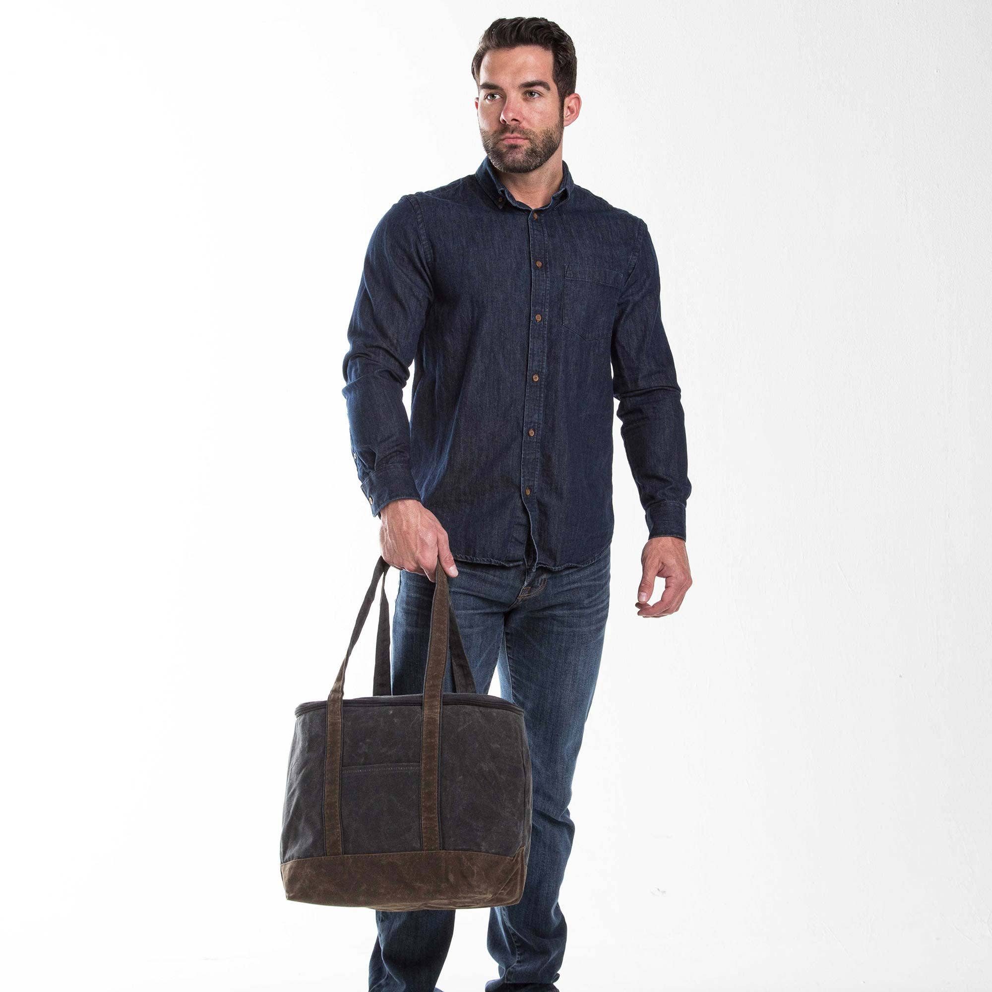 CB STATION - Wholesale Lunch Bag/Box - Waxed Large Lunch Cooler6