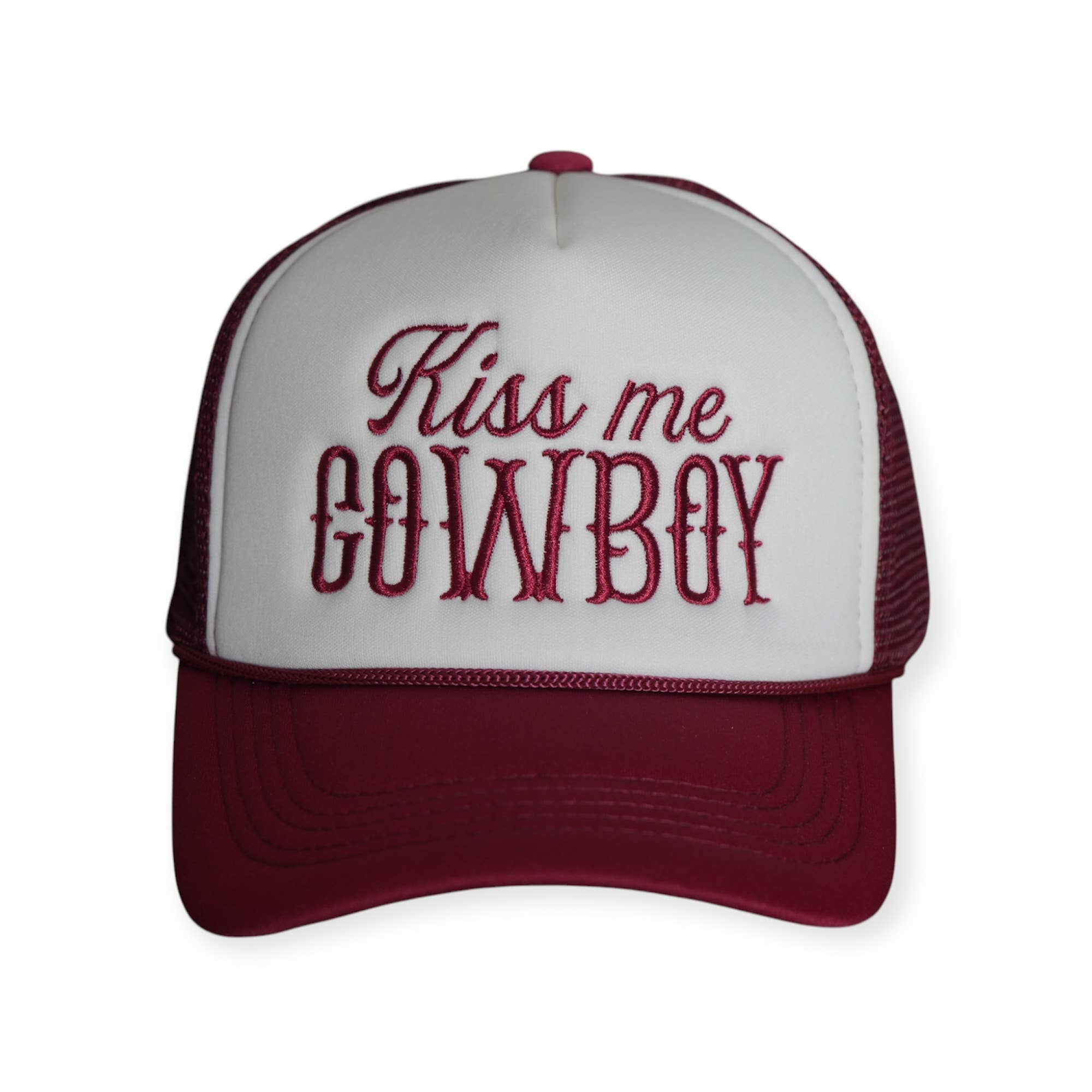 Wilde roots - Wholesale Truckerpet - Dames - Kiss Me cowboyhoed voor truckers2