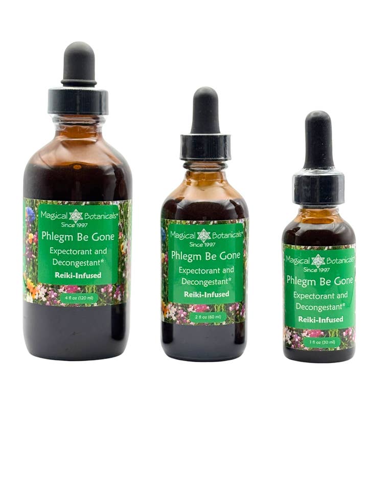 Phlegm Be Gone Herbal Tincture for wholesale by Magical Botanicals