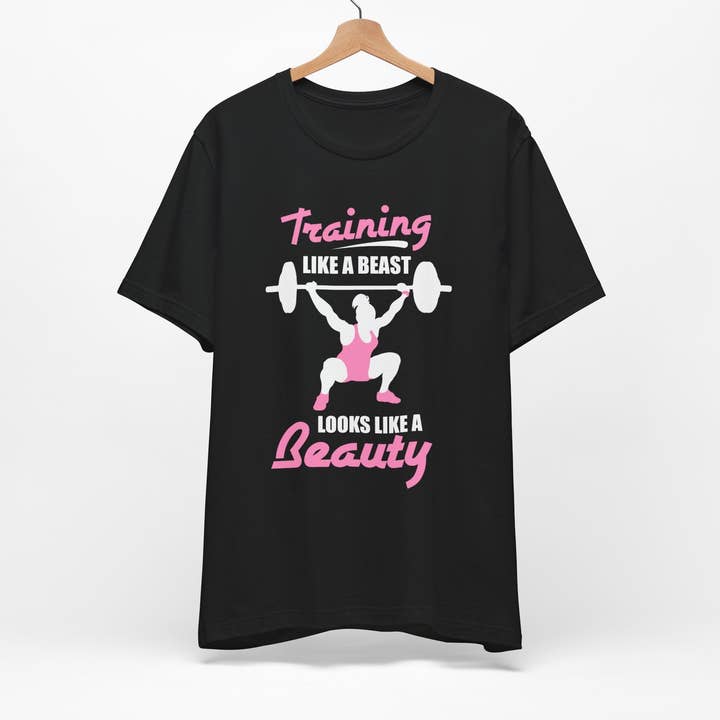 Entrena como una bestia, luce como una belleza Camiseta unisex para venta al por mayor de RC'nSONS