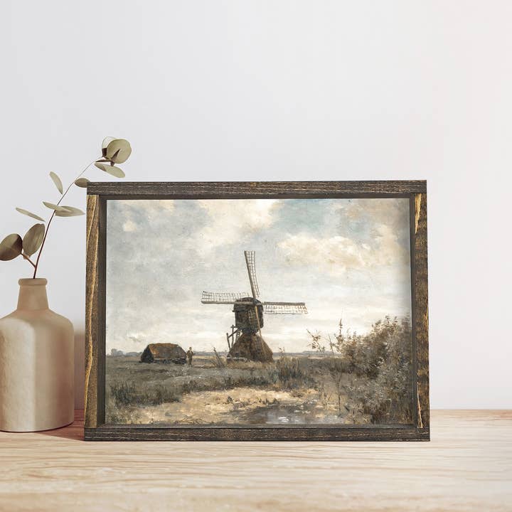 Hoekstra Decor - Wholesale Art Print - Vintage Print Framed | A Sunny Day A87