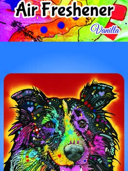 Sheltie Air Freshener for wholesale by Enjoy It LLC