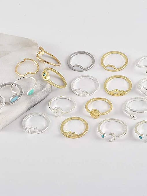 Boho Ring Assortment for wholesale by MRKD for Life