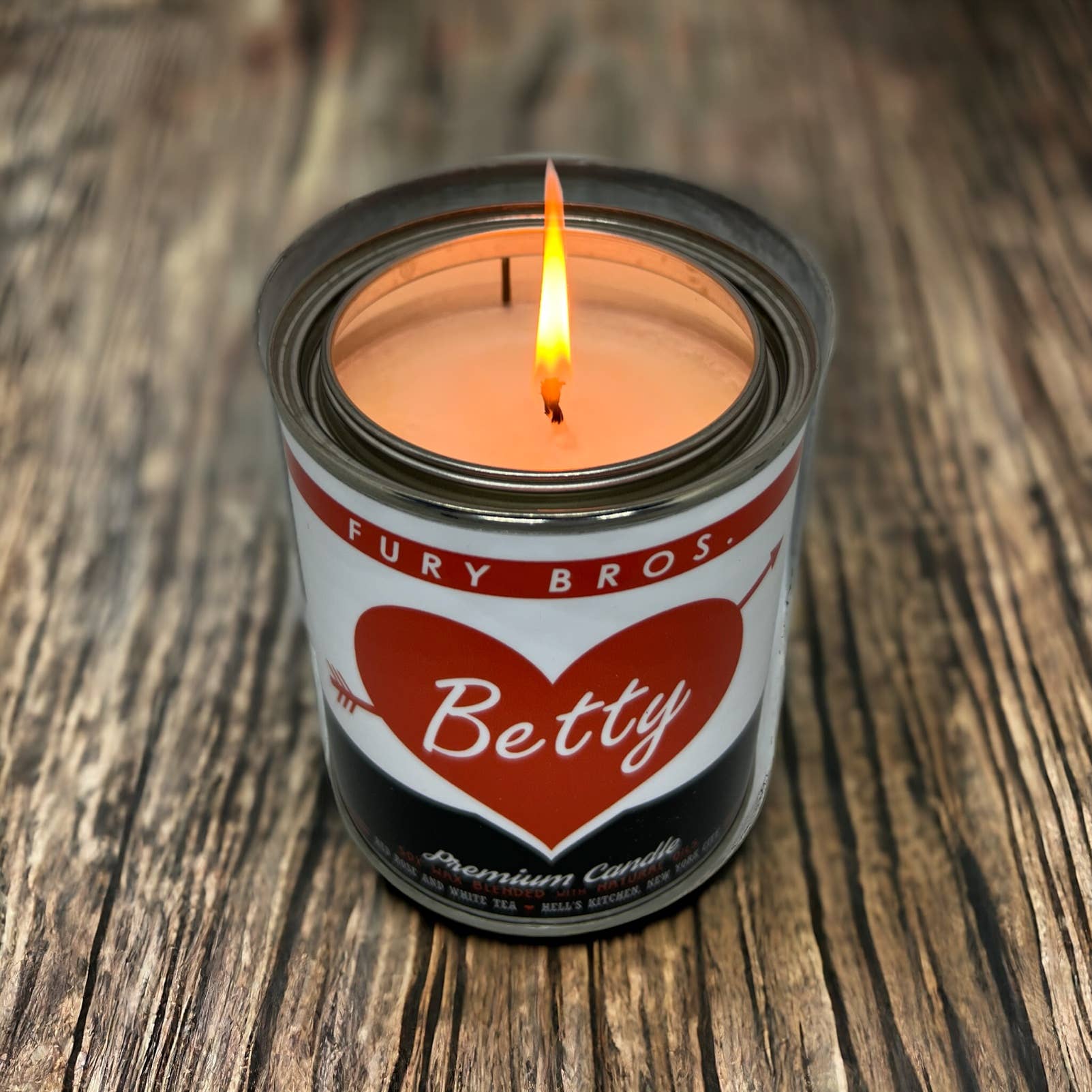 Fury Bros. - Wholesale Jar/Filled Candle - Betty Premium Candle 12.5oz2