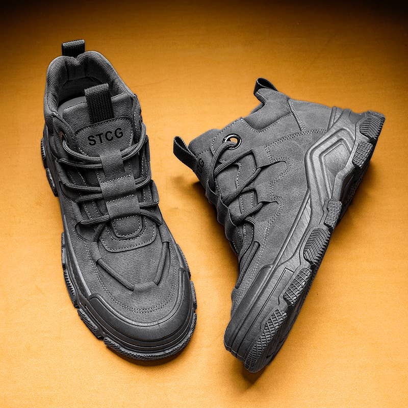 Calseosvic - Wholesale Hiking Boots - Men's - Dirt-resistant men's outdoor hiking shoes casual shoes7