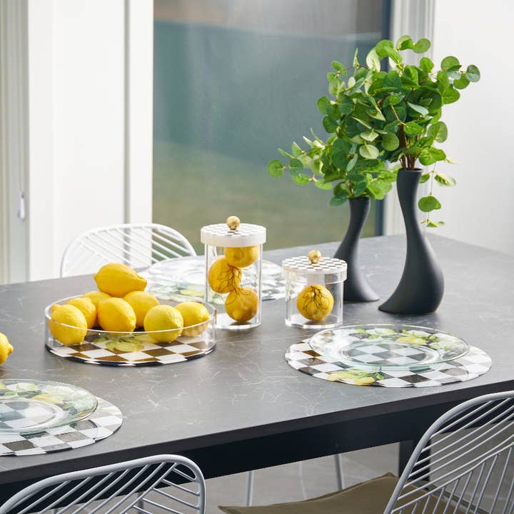 Lemona Chargers for wholesale by Waterdale Collection