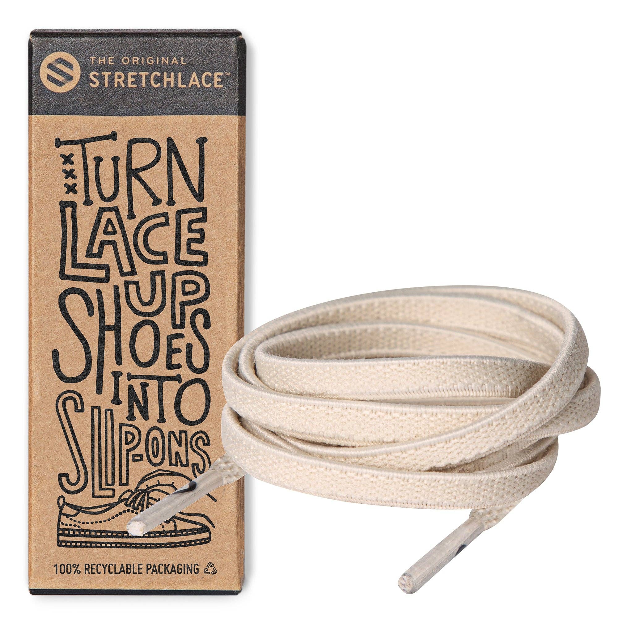 The Original Stretchlace - Vendita all'ingrosso Lacci per scarpe - Unisex - Lacci per scarpe elastici piatti28