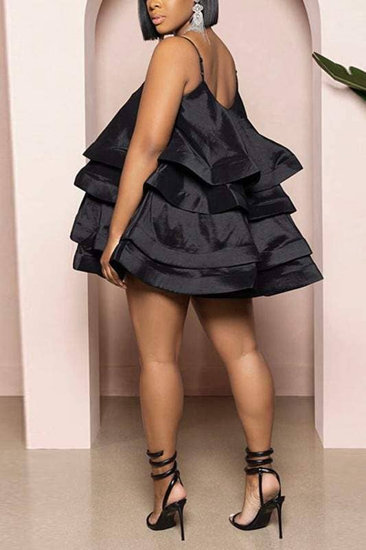 Flarix – Großhandel Kleid – Damen – mehrlagiges Cami-Minikleid15