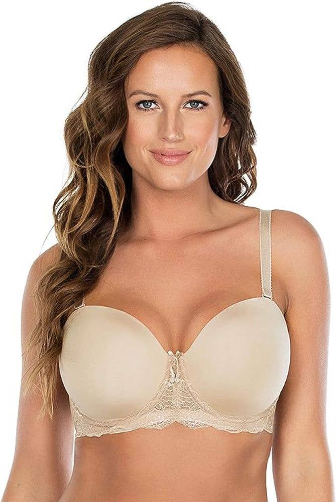 European Nude Parfait Elissa Strapless Multi-Way Underwire Bra for wholesale on Faire
