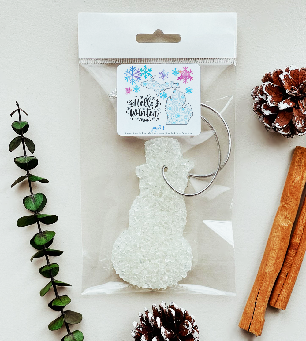 Coyer Candle Co. - Wholesale Air Freshener - Air Fresheners - Winter Vibes "Your State"7