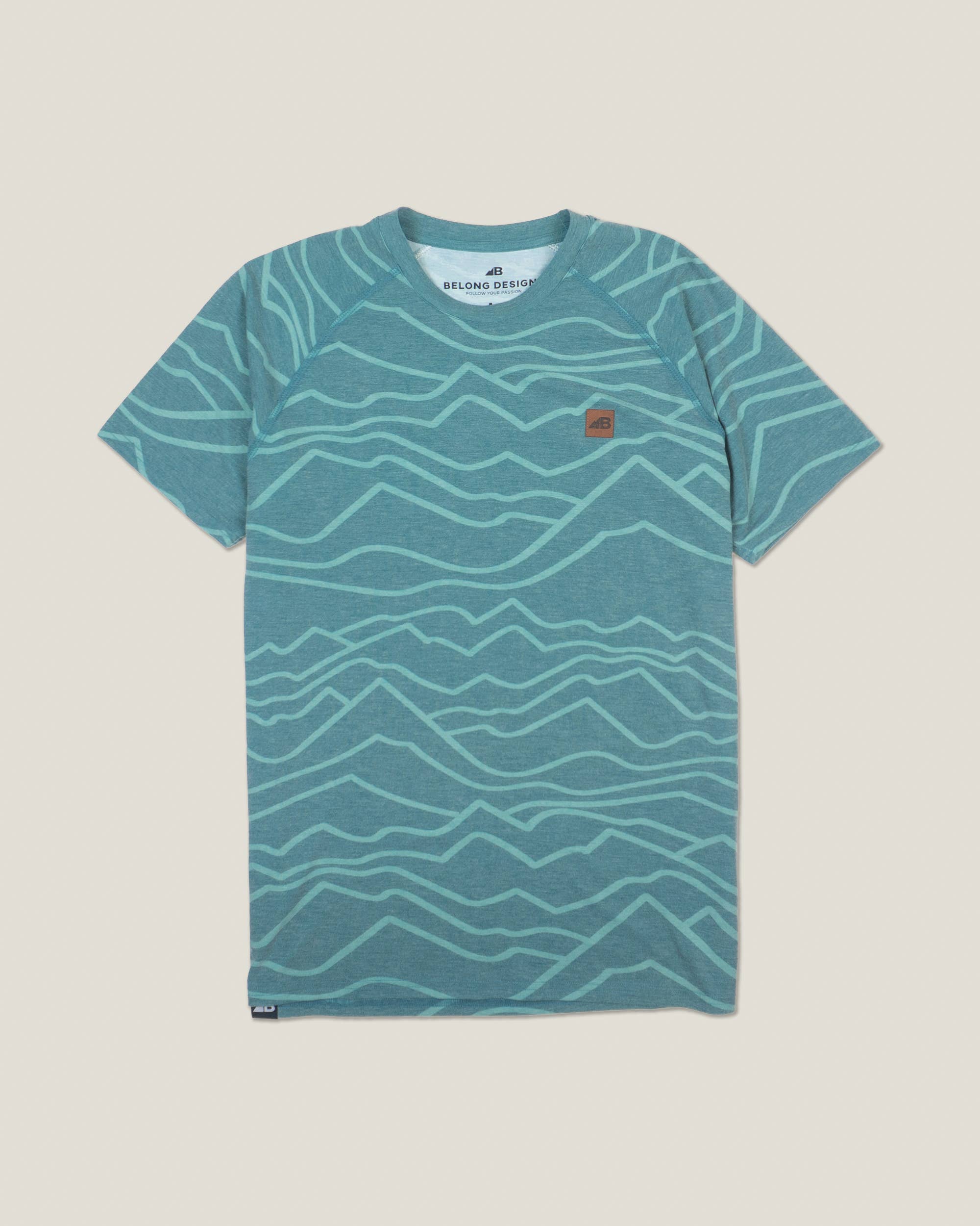 Belong Designs - Wholesale T-Shirt - Men's - Men's Graphic Traverse Tek Tee8