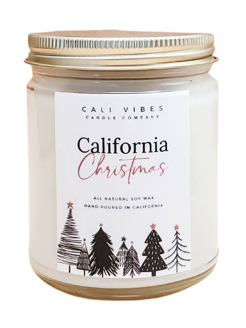 California Christmas - Special Edition for wholesale by Cali Vibes Candle Company