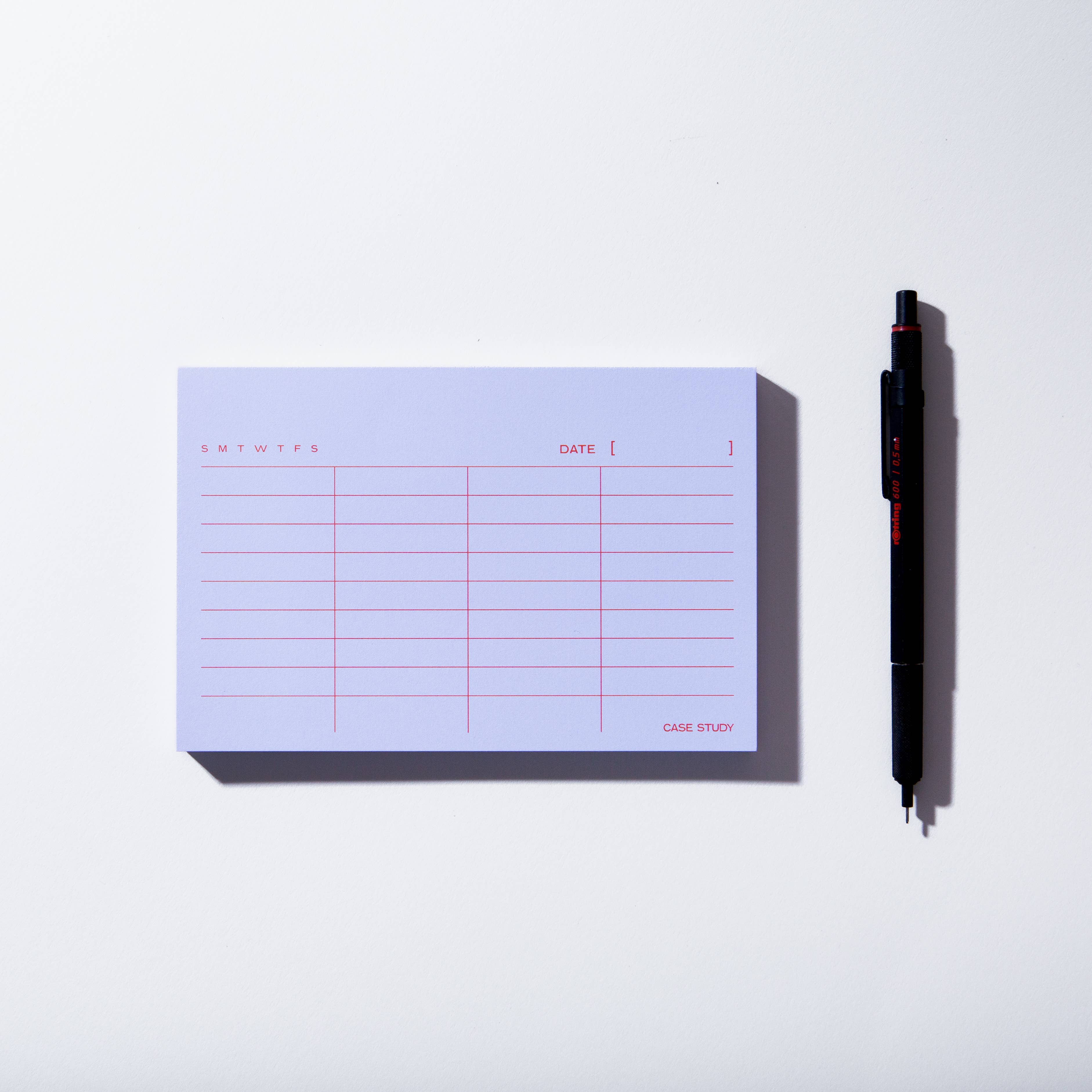 Case Study - Wholesale Notepad - Column List Notepad – Minimal Lined Pad for To-Do Lists2
