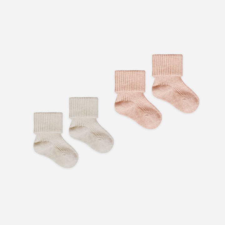 Melange Socks || Oatmeal, Rose and other Purchase Wholesale mae. Free Returns & Net 60 Terms on Faire trending on Faire.