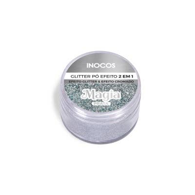 Glitzerpuder Effekt 2 in 1 Inocos Magie Silber für den Großhandel von INOCOS Cosmetics