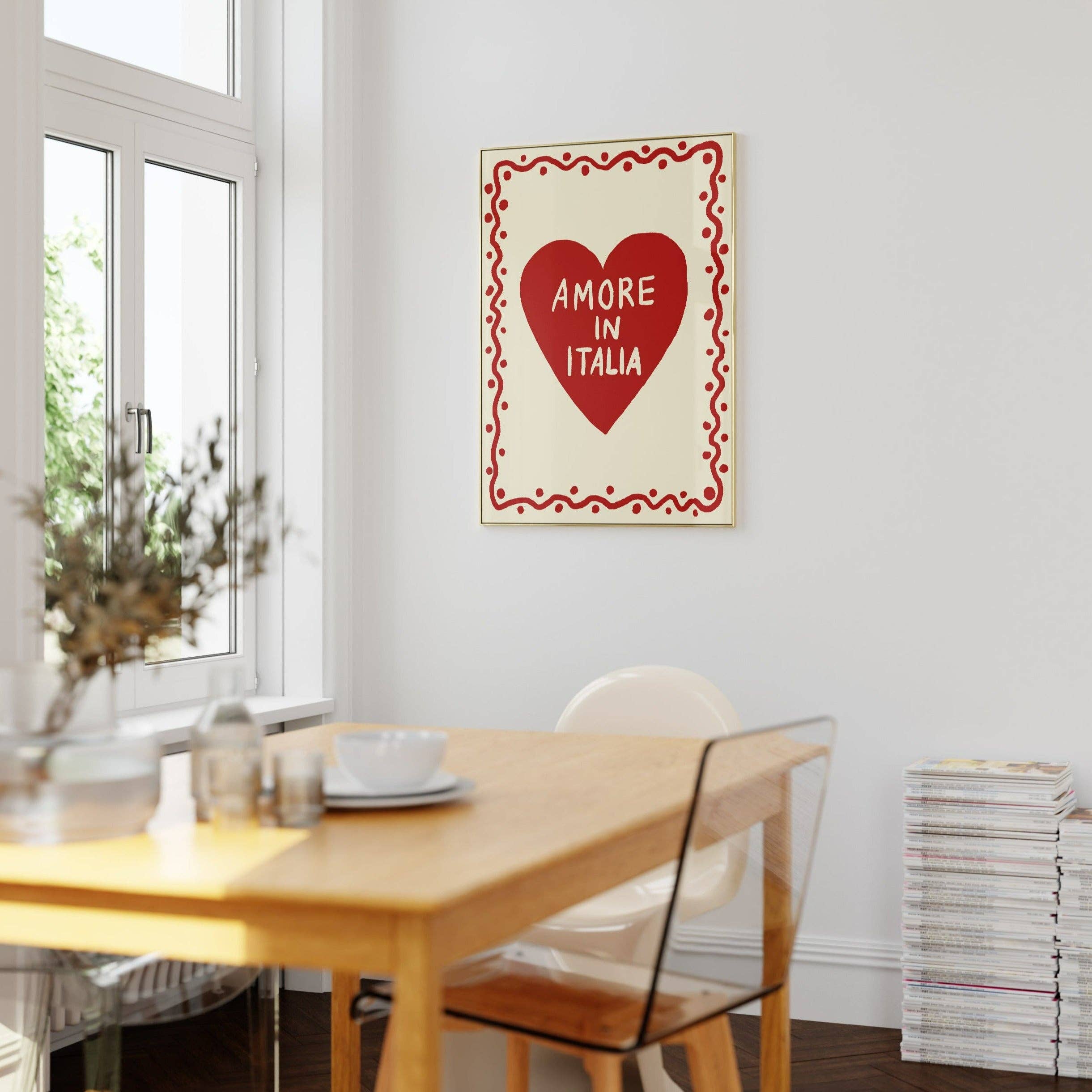 Studio Dolci – Poster por atacado – Pôster Amor na Itália3